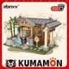 INBRIXX 880009 non  SUỐI NƯỚC NÓNG GẤU KUMAMOTO bộ đồ chơi xếp lắp ráp ghép mô hình Creator KUMAMON Sáng Tạo 413 khối