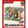 INBRIXX 880009 non  SUỐI NƯỚC NÓNG GẤU KUMAMOTO bộ đồ chơi xếp lắp ráp ghép mô hình Creator KUMAMON Sáng Tạo 413 khối
