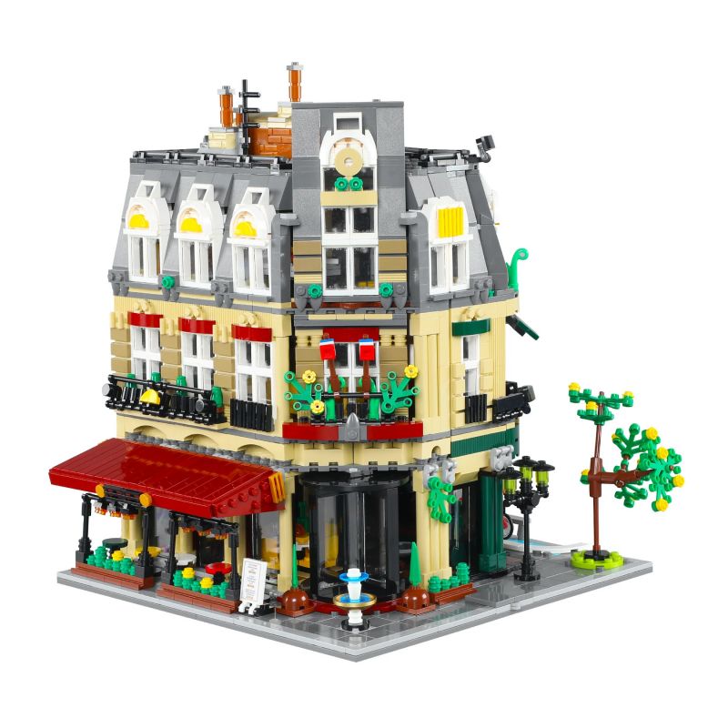 CADA DOUBLEE C66009 66009 non Lego NHÀ HÀNG PARIS bộ đồ chơi xếp lắp ráp ghép mô hình Mini Modular PARIS RESTAURANT Đường Phố Thu Nhỏ 3230 khối