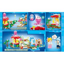 SEMBO 1900 non  BĂNG CHUYỀN BẠCH TUỘC bộ đồ chơi xếp lắp ráp ghép mô hình Lung Tung Thuộc Nhiều Thể Loại PIXEL WORLD 407 khối