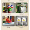 CADA DOUBLEE C66009 66009 non  NHÀ HÀNG PARIS bộ đồ chơi xếp lắp ráp ghép mô hình Mini Modular PARIS RESTAURANT Đường Phố Thu Nhỏ 3230 khối