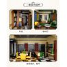 CADA DOUBLEE C66009 66009 non  NHÀ HÀNG PARIS bộ đồ chơi xếp lắp ráp ghép mô hình Mini Modular PARIS RESTAURANT Đường Phố Thu Nhỏ 3230 khối