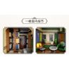 CADA DOUBLEE C66009 66009 non  NHÀ HÀNG PARIS bộ đồ chơi xếp lắp ráp ghép mô hình Mini Modular PARIS RESTAURANT Đường Phố Thu Nhỏ 3230 khối