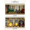 CADA DOUBLEE C66009 66009 non  NHÀ HÀNG PARIS bộ đồ chơi xếp lắp ráp ghép mô hình Mini Modular PARIS RESTAURANT Đường Phố Thu Nhỏ 3230 khối