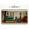 CADA DOUBLEE C66009 66009 non  NHÀ HÀNG PARIS bộ đồ chơi xếp lắp ráp ghép mô hình Mini Modular PARIS RESTAURANT Đường Phố Thu Nhỏ 3230 khối