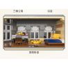 CADA DOUBLEE C66009 66009 non  NHÀ HÀNG PARIS bộ đồ chơi xếp lắp ráp ghép mô hình Mini Modular PARIS RESTAURANT Đường Phố Thu Nhỏ 3230 khối