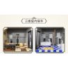 CADA DOUBLEE C66009 66009 non  NHÀ HÀNG PARIS bộ đồ chơi xếp lắp ráp ghép mô hình Mini Modular PARIS RESTAURANT Đường Phố Thu Nhỏ 3230 khối