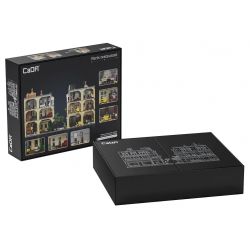 CADA DOUBLEE C66009 66009 non  NHÀ HÀNG PARIS bộ đồ chơi xếp lắp ráp ghép mô hình Mini Modular PARIS RESTAURANT Đường Phố Thu Nhỏ 3230 khối