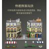 CADA DOUBLEE C66009 66009 non  NHÀ HÀNG PARIS bộ đồ chơi xếp lắp ráp ghép mô hình Mini Modular PARIS RESTAURANT Đường Phố Thu Nhỏ 3230 khối
