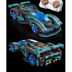 JIESTAR 92019 non  XE THỂ THAO VISION GT bộ đồ chơi xếp lắp ráp ghép mô hình  Kỹ Thuật Công Nghệ Cao Mô Hình Phương Tiện 648 khối