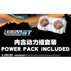 JIESTAR 92019 non  XE THỂ THAO VISION GT bộ đồ chơi xếp lắp ráp ghép mô hình  Kỹ Thuật Công Nghệ Cao Mô Hình Phương Tiện 648 khối