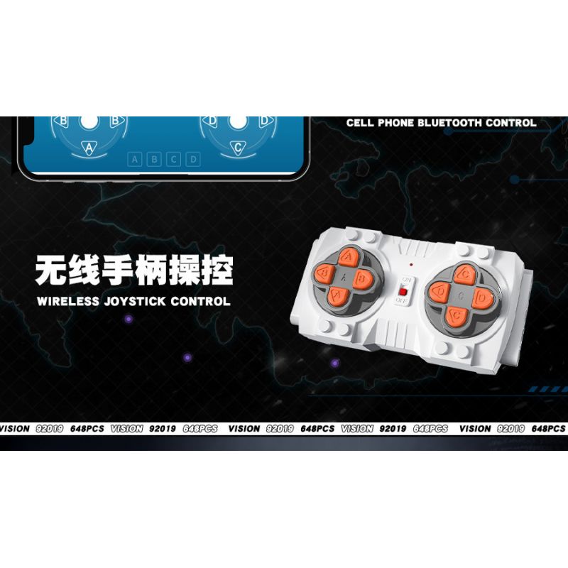 JIESTAR 92019 non  XE THỂ THAO VISION GT bộ đồ chơi xếp lắp ráp ghép mô hình  Kỹ Thuật Công Nghệ Cao Mô Hình Phương Tiện 648 khối