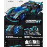 JIESTAR 92019 non  XE THỂ THAO VISION GT bộ đồ chơi xếp lắp ráp ghép mô hình  Kỹ Thuật Công Nghệ Cao Mô Hình Phương Tiện 648 khối