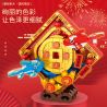 REOBRIX 568 non  NHIỀU HƠN MỌI NĂM KOI bộ đồ chơi xếp lắp ráp ghép mô hình Chinese Traditional Festivals Lễ Hội Cổ Truyền 486 khối