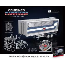 77036 non  VẬN CHUYỂN BIẾN DẠNG bộ đồ chơi xếp lắp ráp ghép mô hình Movie & Game COMBINED CARRIAGE Phim Và Trò Chơi 1766 khối