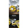 REOBRIX 22017 non  MÁY XÚC BÁNH GẦU bộ đồ chơi xếp lắp ráp ghép mô hình  Kỹ Thuật Công Nghệ Cao Mô Hình Phương Tiện 3188 khối