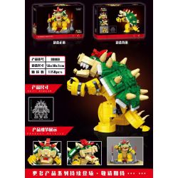 99068 non  KẺ BẮT NẠT LẠNH LÙNG bộ đồ chơi xếp lắp ráp ghép mô hình Super Mario Thợ Sửa Ống Nước 1358 khối