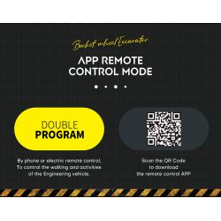 REOBRIX 22017 non  MÁY XÚC BÁNH GẦU bộ đồ chơi xếp lắp ráp ghép mô hình  Kỹ Thuật Công Nghệ Cao Mô Hình Phương Tiện 3188 khối