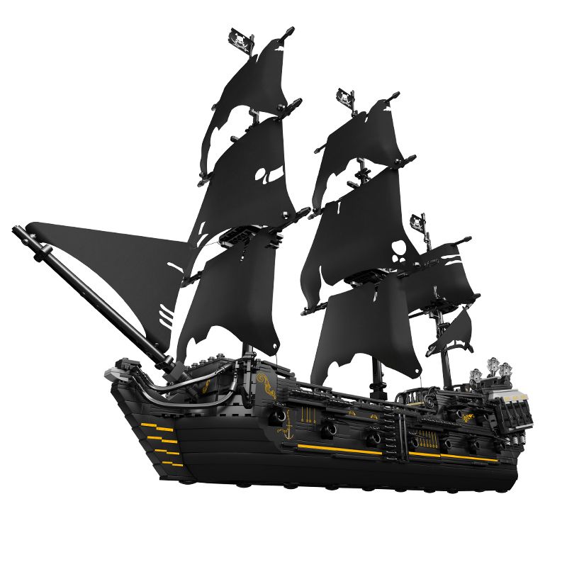 MouldKing 13111 Mould King 13111 non Lego TÀU CƯỚP BIỂN BLACK PEARL B.P bộ đồ chơi xếp lắp ráp ghép mô hình Pirates Of The Caribbean Cướp Biển Vùng Caribe 2868 khối