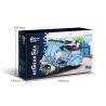 BRICKCOOL KC017 non  XE MÁY BIỂN YUANQIN MÀU XANH bộ đồ chơi xếp lắp ráp ghép mô hình  AEGEAN SEA（1951 VESPA 125） Kỹ Thuật Công Nghệ Cao Mô Hình Phương Tiện 513 khối