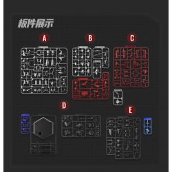 BLOKS 71219 non  PHIÊN BẢN HUYỀN THOẠI - MẪU GỐC ULTRAMAN GEED bộ đồ chơi xếp lắp ráp ghép mô hình Vệ Binh Vũ Trụ Siêu Nhân Điện Quang 40 khối