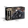 BRICKCOOL KC016 non  REAL KNIGHTS CUBA LIBERTY EXPLOSIVE MOD MOTORCYCLES bộ đồ chơi xếp lắp ráp ghép mô hình Racers THE REAL KNIGHT FREE CUBA（CAFE RACER BMW） Đua Tốc Độ 395 khối
