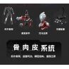 BLOKS 71219 non  PHIÊN BẢN HUYỀN THOẠI - MẪU GỐC ULTRAMAN GEED bộ đồ chơi xếp lắp ráp ghép mô hình Vệ Binh Vũ Trụ Siêu Nhân Điện Quang 40 khối