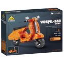 Kazi KY6123 6123 non Lego XE MÁY CỔ ĐIỂN VOSPE-S50 bộ đồ chơi xếp lắp ráp ghép mô hình Classic 157 khối