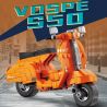 Kazi KY6123 6123 non  XE MÁY CỔ ĐIỂN VOSPE-S50 bộ đồ chơi xếp lắp ráp ghép mô hình Classic 157 khối