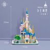 WEIGHT 2052 non  LÂU ĐÀI CÔNG CHÚA bộ đồ chơi xếp lắp ráp ghép mô hình Girl PRINCESS CASTLE Con Gái 1540 khối