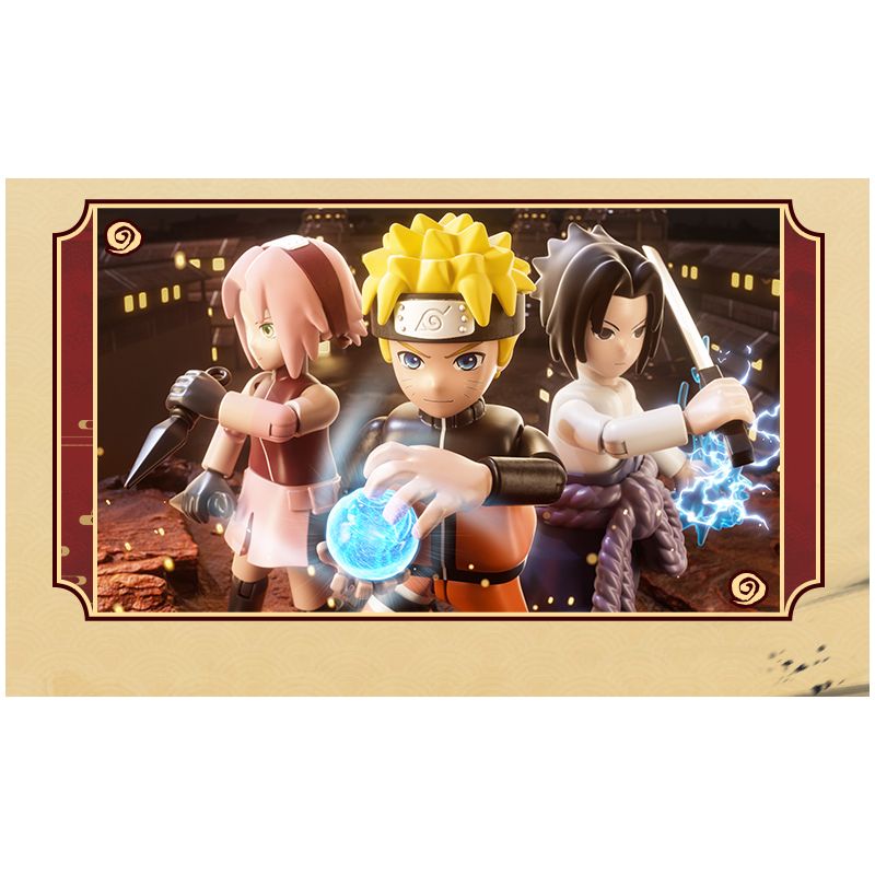 BLOKS 71047 non  GV-01 MỐI GẮN KẾT MẠNH MẼ NHẤT bộ đồ chơi xếp lắp ráp ghép mô hình Naruto Ninja