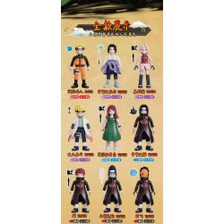 BLOKS 71047 non  GV-01 MỐI GẮN KẾT MẠNH MẼ NHẤT bộ đồ chơi xếp lắp ráp ghép mô hình Naruto Ninja