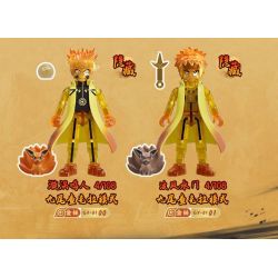 BLOKS 71047 non  GV-01 MỐI GẮN KẾT MẠNH MẼ NHẤT bộ đồ chơi xếp lắp ráp ghép mô hình Naruto Ninja