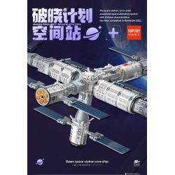 TOP TOY TC1405 1405 non  TRẠM KHÔNG GIAN bộ đồ chơi xếp lắp ráp ghép mô hình 670 khối