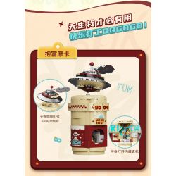 AREA-X AX0303 0303 non  TÔI LÀ NGƯỜI MỸ bộ đồ chơi xếp lắp ráp ghép mô hình COFFEE IS MYLIFE