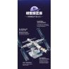 TOP TOY TC1405 1405 non  TRẠM KHÔNG GIAN bộ đồ chơi xếp lắp ráp ghép mô hình 670 khối