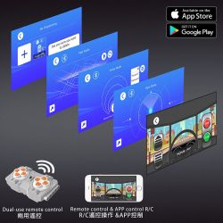 KONSOPT KB800 non  XE BUÝT HAI TẦNG VOLVO B8L tỷ lệ 1:16 bộ đồ chơi xếp lắp ráp ghép mô hình Creator Expert Chuyên Gia Sáng Tạo 3542 khối