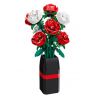 JIESTAR 92365 non  HOA HỒNG bộ đồ chơi xếp lắp ráp ghép mô hình Flowers ROSE 878 khối