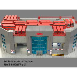 KONSOPT KB900 non  TỔNG KHO VỊNH CỬU LONG tỷ lệ 1:250 bộ đồ chơi xếp lắp ráp ghép mô hình Creator Expert KMB KOWLOON BAY DEPOT Chuyên Gia Sáng Tạo 2563 khối