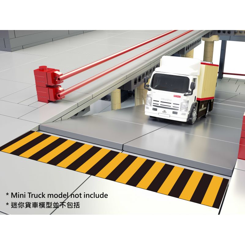 KONSOPT KB900 non  TỔNG KHO VỊNH CỬU LONG tỷ lệ 1:250 bộ đồ chơi xếp lắp ráp ghép mô hình Creator Expert KMB KOWLOON BAY DEPOT Chuyên Gia Sáng Tạo 2563 khối