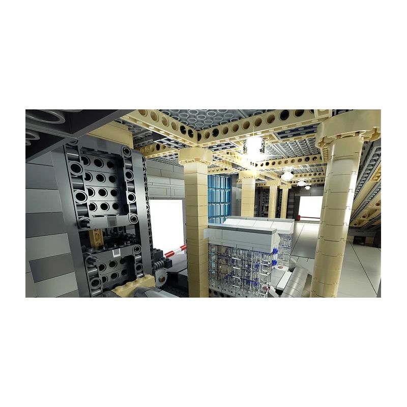 KONSOPT KB900 non  TỔNG KHO VỊNH CỬU LONG tỷ lệ 1:250 bộ đồ chơi xếp lắp ráp ghép mô hình Creator Expert KMB KOWLOON BAY DEPOT Chuyên Gia Sáng Tạo 2563 khối