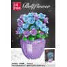 JIESTAR 92360 non  HOA CHUÔNG bộ đồ chơi xếp lắp ráp ghép mô hình Flowers BELLFLOWER 372 khối