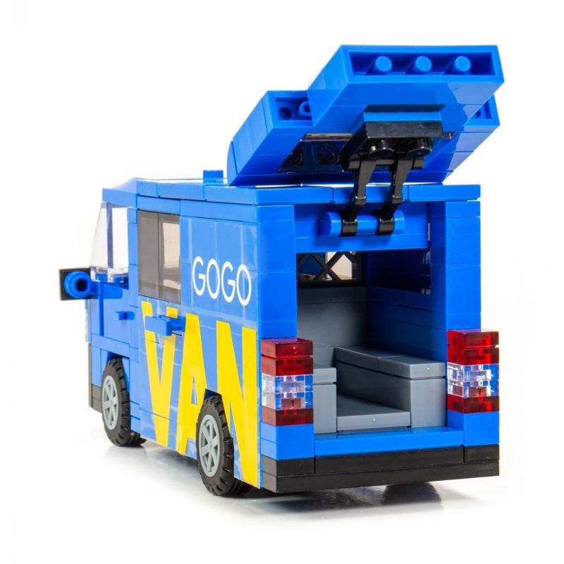 TINY ATBRC017 non Lego XE T I NH TOYOTA HIACE H NG KONG GOGOVAN b ch i x p