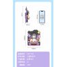 TOP TOY TC1503 1503 non  BÁNH RỪNG ĐEN CỦA KUROMI bộ đồ chơi xếp lắp ráp ghép mô hình 300 khối