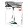 WANGE 5238 non  KIM KHÔNG GIAN SEATTLE bộ đồ chơi xếp lắp ráp ghép mô hình Buildings SPACE NEEDLE 1075 khối
