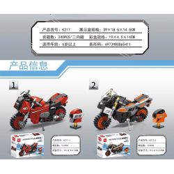 MINGDI K217 non  8 LOẠI Ô TÔ TÍCH LUỸ NHANH bộ đồ chơi xếp lắp ráp ghép mô hình Creator Sáng Tạo 947 khối