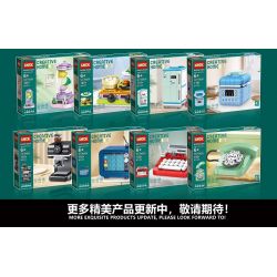 LWCK 60034 non  8 ĐỒ GIA DỤNG bộ đồ chơi xếp lắp ráp ghép mô hình Creator Sáng Tạo 868 khối