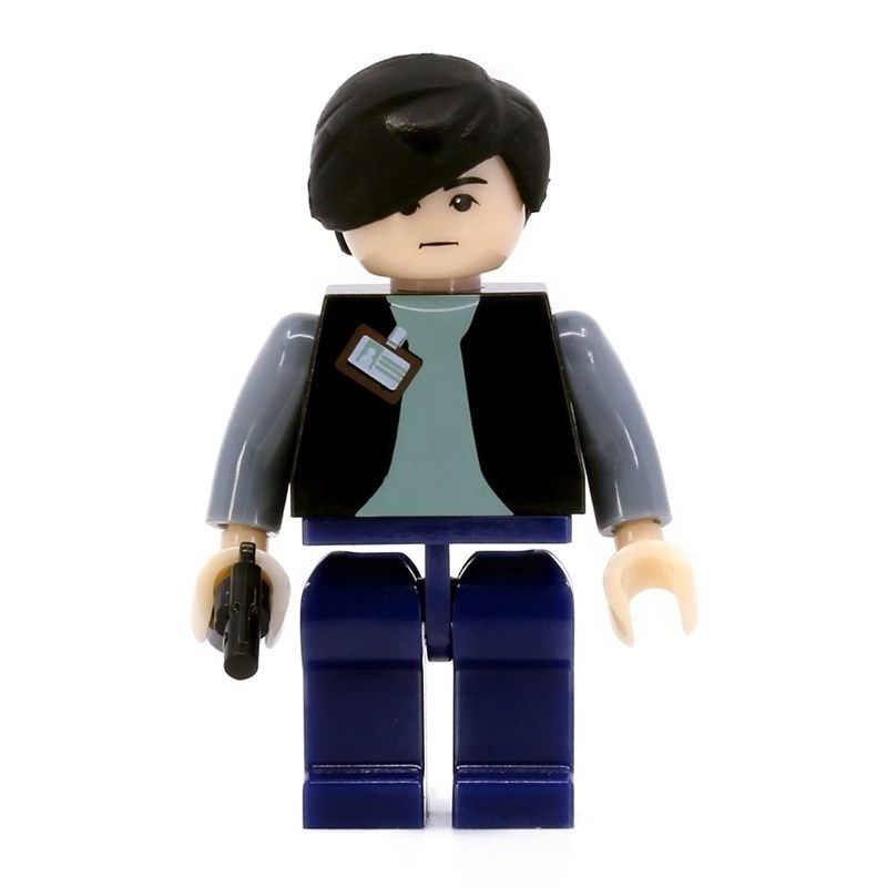 TINY ATBFS009 non  HỒ SƠ ĐIỀU TRA TỘI PHẠM 1995 ZHANG DAYONG bộ đồ chơi xếp lắp ráp ghép mô hình