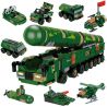 FORANGE FC3834 3834 non  DONGFENG-41 8 TỔ HỢP bộ đồ chơi xếp lắp ráp ghép mô hình Military Army DF-41 Quân Sự Bộ Đội 715 khối