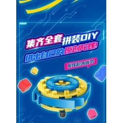 WISE BLOCK HA389213 389213 non  CON QUAY CUỒNG PHONG bộ đồ chơi xếp lắp ráp ghép mô hình